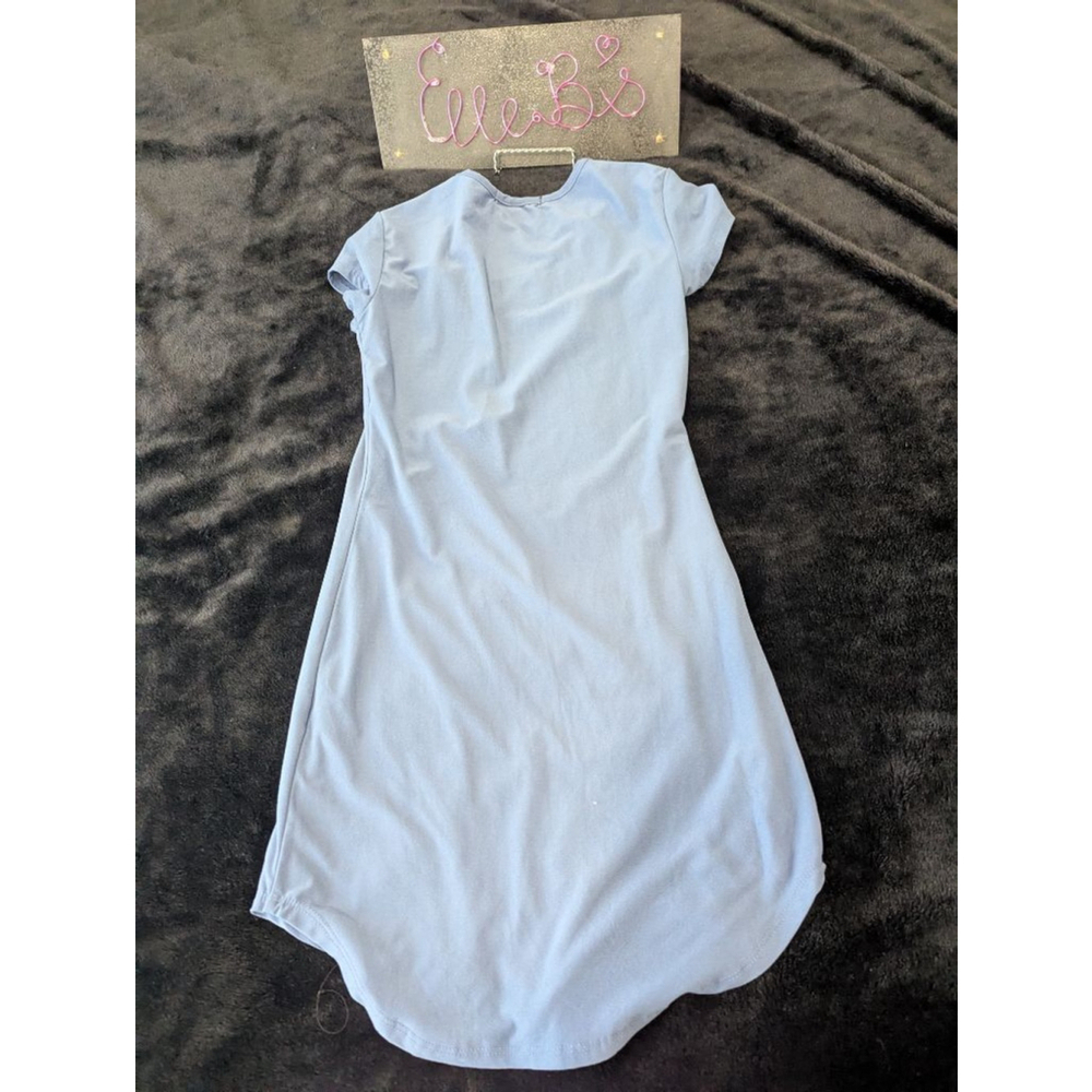 EUC Derek Heart Blue Dress M
